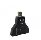 Adaptador De Som Audio Usb 7.1 Para Pc/Ps3/Notebook Headset