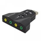 Adaptador De Som Usb Knup Hb-T65