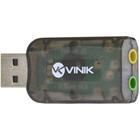 Adaptador de Som Vinik USB 5.1 Canais Virtual AUSB51
