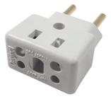 Adaptador De Tomada 3 Pinos 2 Benjamin Tipo Bob 10 E 20 A