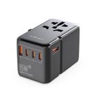 Adaptador de viagem MINIX TP85 85W GaN III com 3 USB-C 2 USB-A