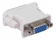 Adaptador Dvi-i 24+5 Pinos Macho P/ Vga 15 Pinos Femea - Alinee