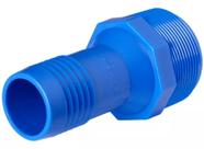 Adaptador Espigão Agrojet Rosca Externa 2 X 1.1/2 Polegadas Cor Azul