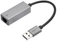 Adaptador Ethernet Amazon Basics Alumínio USB 3.0 Gigabit