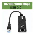 Adaptador Ethernet Gigabit 10/100/1000 Usb 3.0 Computador e Notebook