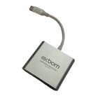 Adaptador Extensor 3 em 1 Tipo C HDMI/USB 3.0/PD 4K Ultra HD - Exbom