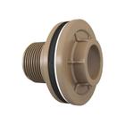 Adaptador Flange 32mm 1'' Soldável Marrom P/ Caixa d' Água