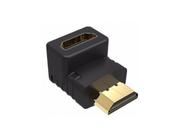 Adaptador Hdmi L Macho Para Hdmi Fêmea Xtrad 90 Graus