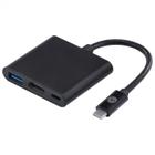 Adaptador hub usb tipo c x usb tipo c, hdmi 4k, usb 3.0, 5gbps 20cm - hchuc-20 - Vinik