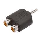 Adaptador J2 Rca Estereo Para P2 Estereo Plastico Pct C/4Un