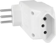 Adaptador L 4 Saidas Branco Wi246