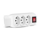 Adaptador L De Energia Novo Padrão 4 Tomadas Multi - WI246