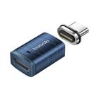 Adaptador Magnético USB-C OTG para Tipo-C - 100W, Carregamento Rápido 5Gbps