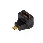 Adaptador Micro Hdmi Macho Para Hdmi Fêmea 90 Graus - Cirilo Cabos