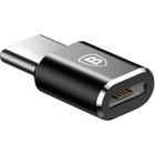 Adaptador Micro USB Fêmea para Type-C Macho Tipo C Thunderbolt Plug Mini OTG Hub Original Baseus