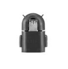 Adaptador Micro Usb Robo Otg Para Celular Android V8 Preto