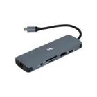 Adaptador Multiuso USB-C/HDMI/USB3.0/RJ45 Mtek DS-91TC