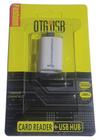Adaptador OTG Micro USB Flash Driver Leitor de Cartão/ USB HUB