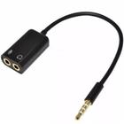 Adaptador p3 x p2 microfone e fone celulares m1