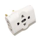 Adaptador Pino Universal Tomada Benjamim T 10a/20a - BR