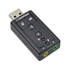 Adaptador Placa de Som USB 2.0 P2 Fone e Microfone