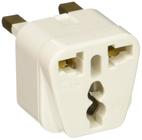 Adaptador Plug Ckitze BA7-2PK 2 em 1 dos EUA para o Reino Unido, pacote com 2