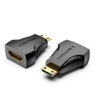 Adaptador Plug Mini Hdmi Para Hdmi Fêmea 4K Banhado Ouro - VENTION