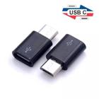 Adaptador Plug USB tipo C femea para Micro USB V8 macho OTG Android Carrega Dados Fone Microfone - COOLSELL