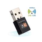 Adaptador Receptor Wireless Usb Wi-fi 2,4ghz Dual Band