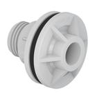 Adaptador Roscável Com Anel P/ Caixa d'Água 1/2 Branco Tigre - Tigre