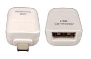 Adaptador Samsung Otg Micro Usb Branco Original