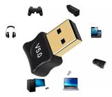 Adaptador Sem Fio USB Bluetooth 5.0 Plug And Play Para Notebook Pc Desktop Receptor Transmissor Mouse Teclado