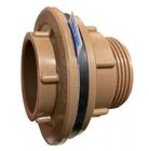 Adaptador Soldavel P/ Caixa D Agua C/ Flange LR Marrom - PLASTILIT