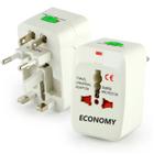 Adaptador Tomada Universal Internacional Uk Eua Europa Asia - Economy