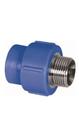 Adaptador transição macho ppr azul amanco dn25x1/2 - AMANCO WAVIN