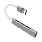 Adaptador USB 3.0 Tipo C para 4 Portas - Hub Multi-divisor de Alta Velocidade para Lenovo e Huawei