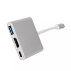 Adaptador Usb 3.1 Tipo C Thunderbolt 3.0 X Hdmi Usb 3 Tipo C