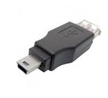 Adaptador Usb A Fêmea x Mini Usb Macho ADAP0022 Preto - Storm