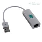 Adaptador Usb A-Macho x Rede Rj45 Hitto internet Barato - Alex Imports MT