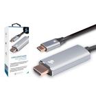 Adaptador USB-C para HDMI 1,8M, 5+, Alumínio - 018-7450