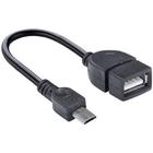 Adaptador usb fêmea para micro usb com função otg ufmu-otg - VINIK