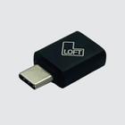 Adaptador USB para Type-C Loft preto