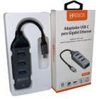 Adaptador Usb Tipo C 3.0 Para Rede Rj45 Gigabit - Herbos