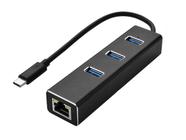 Adaptador Usb Tipo C 3.1 Hub 3.0 Ethernet Rj45 Usb-C Usbc