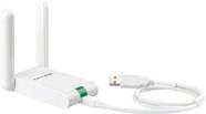 Adaptador Usb Wireless N 300mbps 2 Antenas Destacável 3dbi Tl-wn822n - TP-LINK