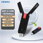 Adaptador Wifi 6 Usb 3.0 1800mbps Dual-band 2.4g 5ghz