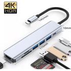 Adaptadores OTG Compatível com USB, Tipo C Hdmi Micro Sd