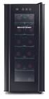 Adega 12 Garrafas com Painel Touch Brastemp Preto 220V