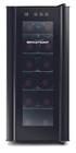 Adega Brastemp com Painel Eletrônico Touch para 12 Garrafas Preto 220V