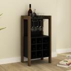 Adega para 9 Garrafas com Suporte para Taças AZ1032